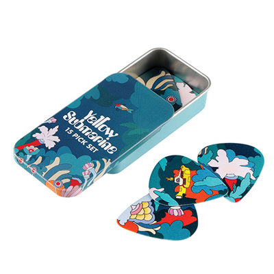 Beatles Yellow Submarine 55th Anniversary Guitar Picks, Under the Sea, Medium Gauge (.70mm), 15-Pack Tin