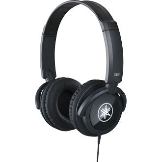 An image of a Black   HPH-100 Yamaha closed Headphones by Yamaha