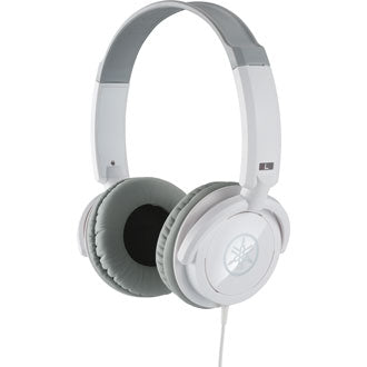An image of a White   HPH-100 Yamaha closed Headphones by Yamaha