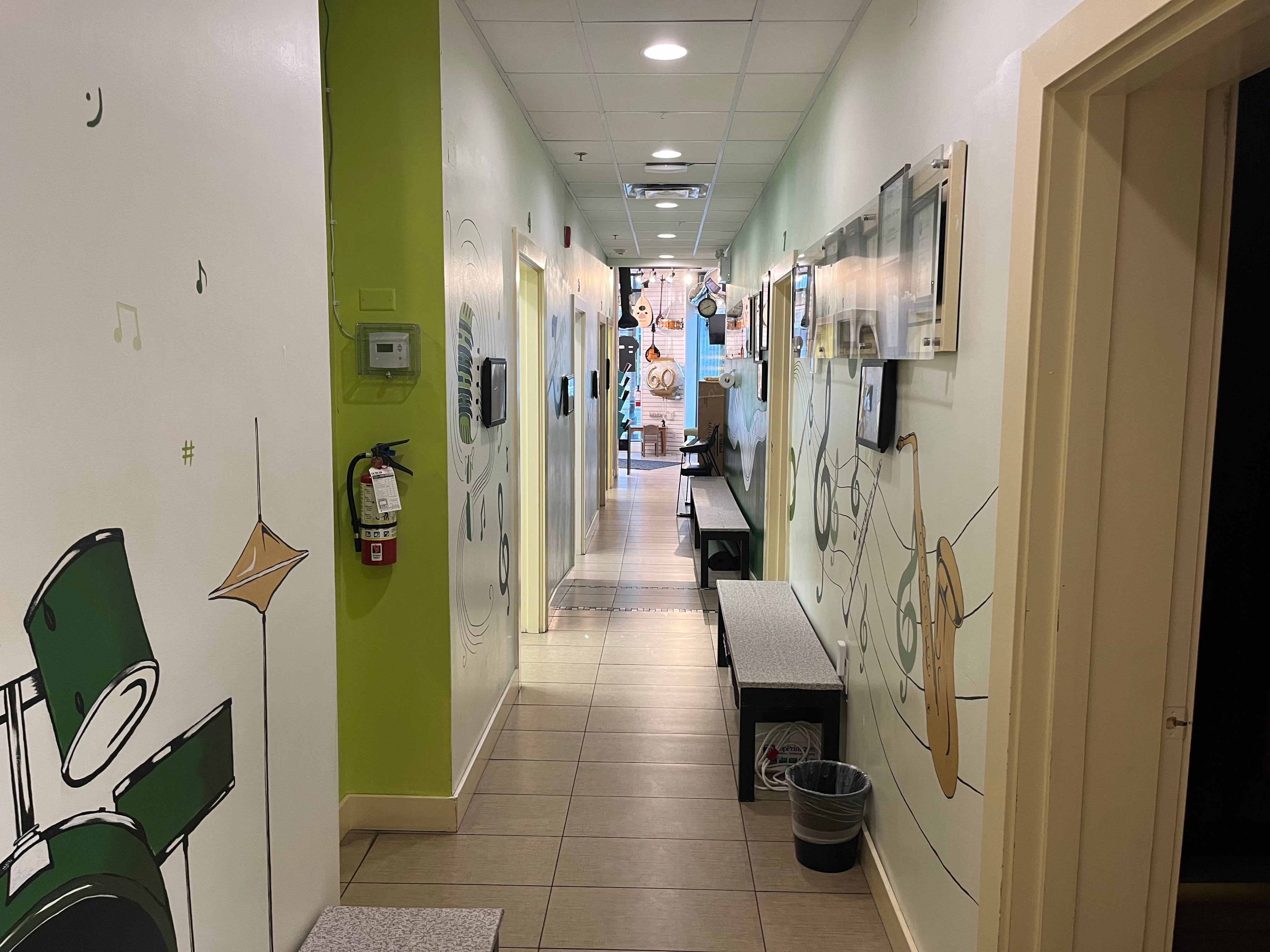 more of ava music's hallway