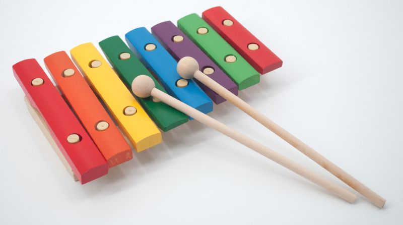 An image of a    8 Note Wood Xylophone by Ava Music