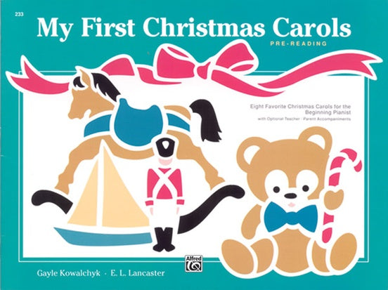 My First Christmas Carols - pre reading - Published by Alfred