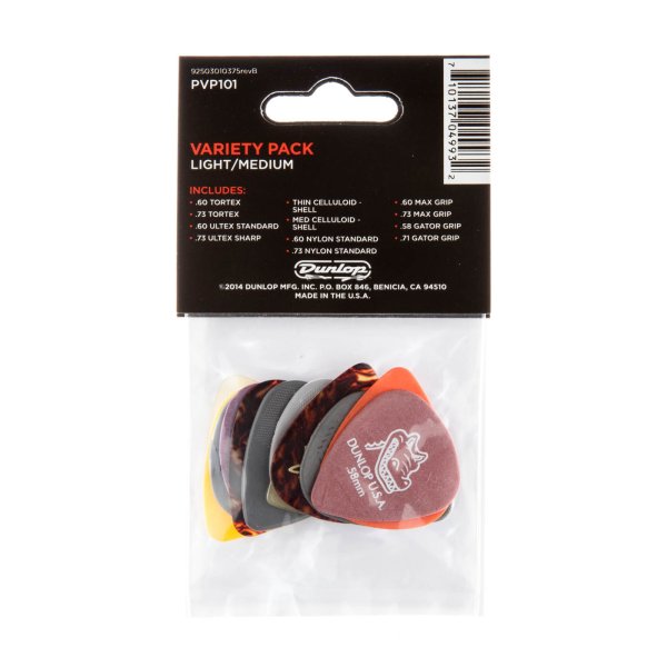 Guitar Pick Variety Pack (12/pack)