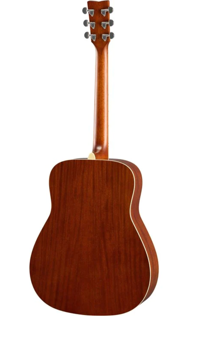 An image of a FG820 BS YAMAHA FOLK GUITAR by Ava Music