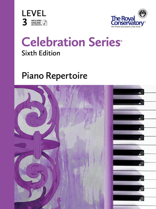 An image of a Level 3 RCM Repertoire (Piano) by The Royal Conservatory