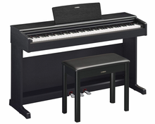 Load image into Gallery viewer, An image of a Black   YDP-145 Yamaha Digital Piano Arius Series by Yamaha
