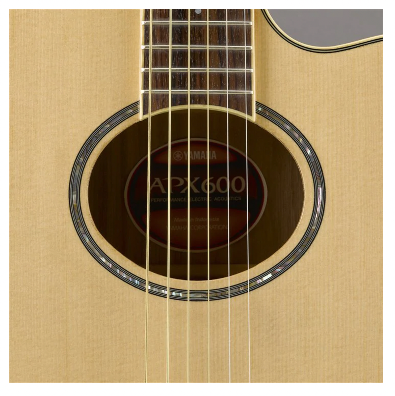 An image of a APX600 OBB YAMAHA ELECTRIC ACOUSTIC GUITAR by Yamaha