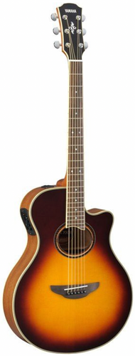 An image of a    APX700II BS   YAMAHA ELECTRIC ACOUSTIC GUITAR by Yamaha