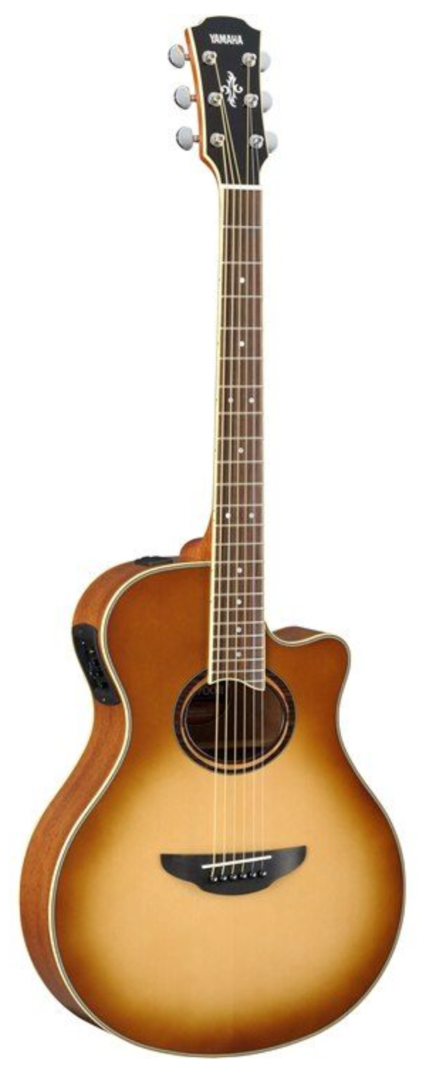 An image of a    APX700II SDB   YAMAHA ELECTRIC ACOUSTIC GUITAR by Yamaha