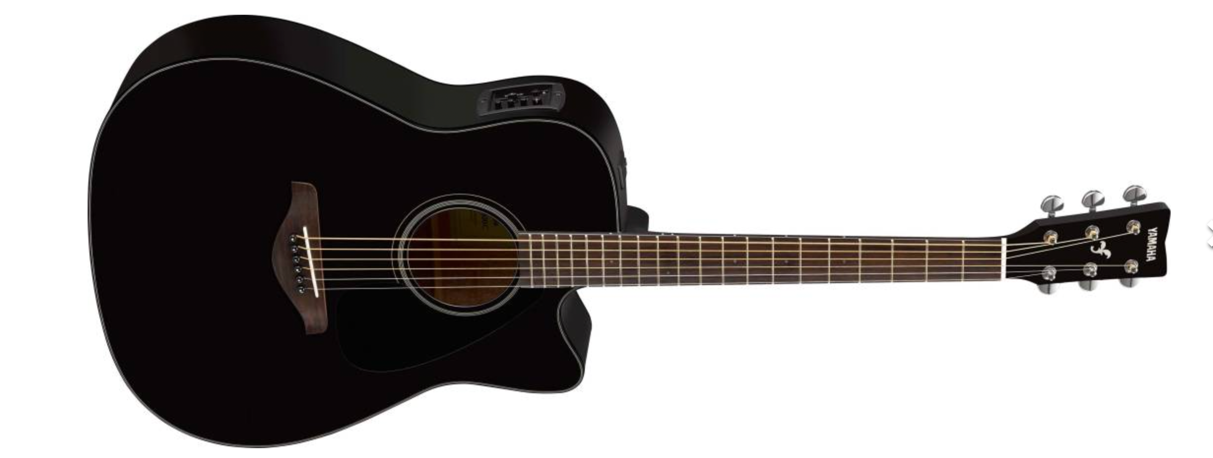 An image of a FGX800C BL YAMAHA FOLK GUITAR by Ava Music