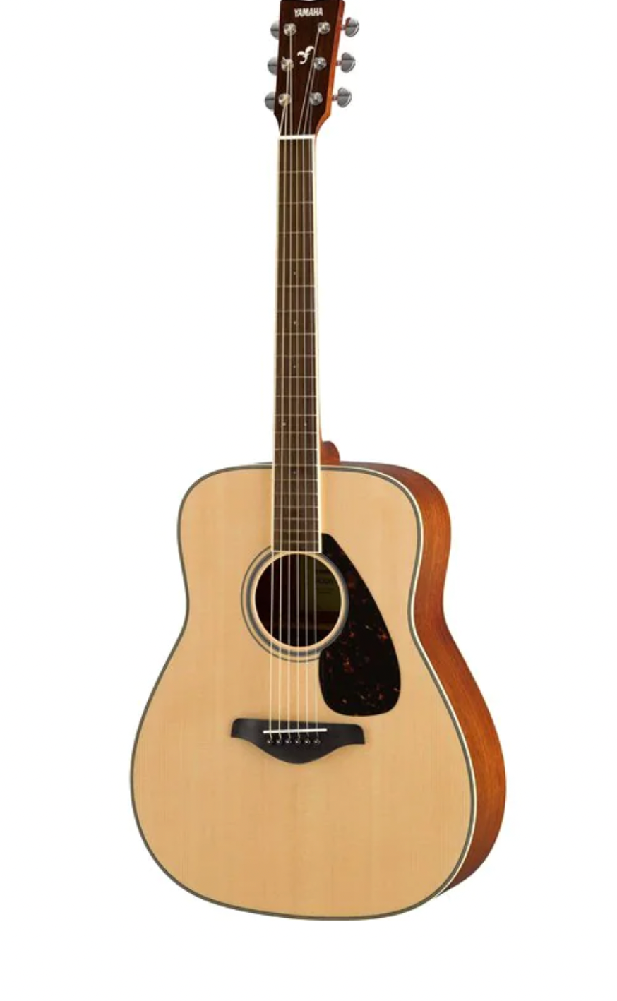 An image of a FG820 YAMAHA FOLK GUITAR by Ava Music