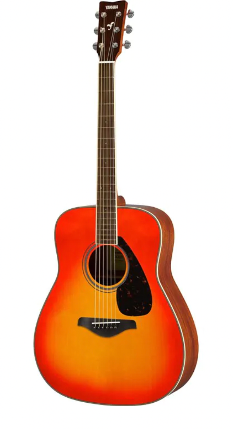 An image of a FG820 AB YAMAHA FOLK GUITAR by Ava Music