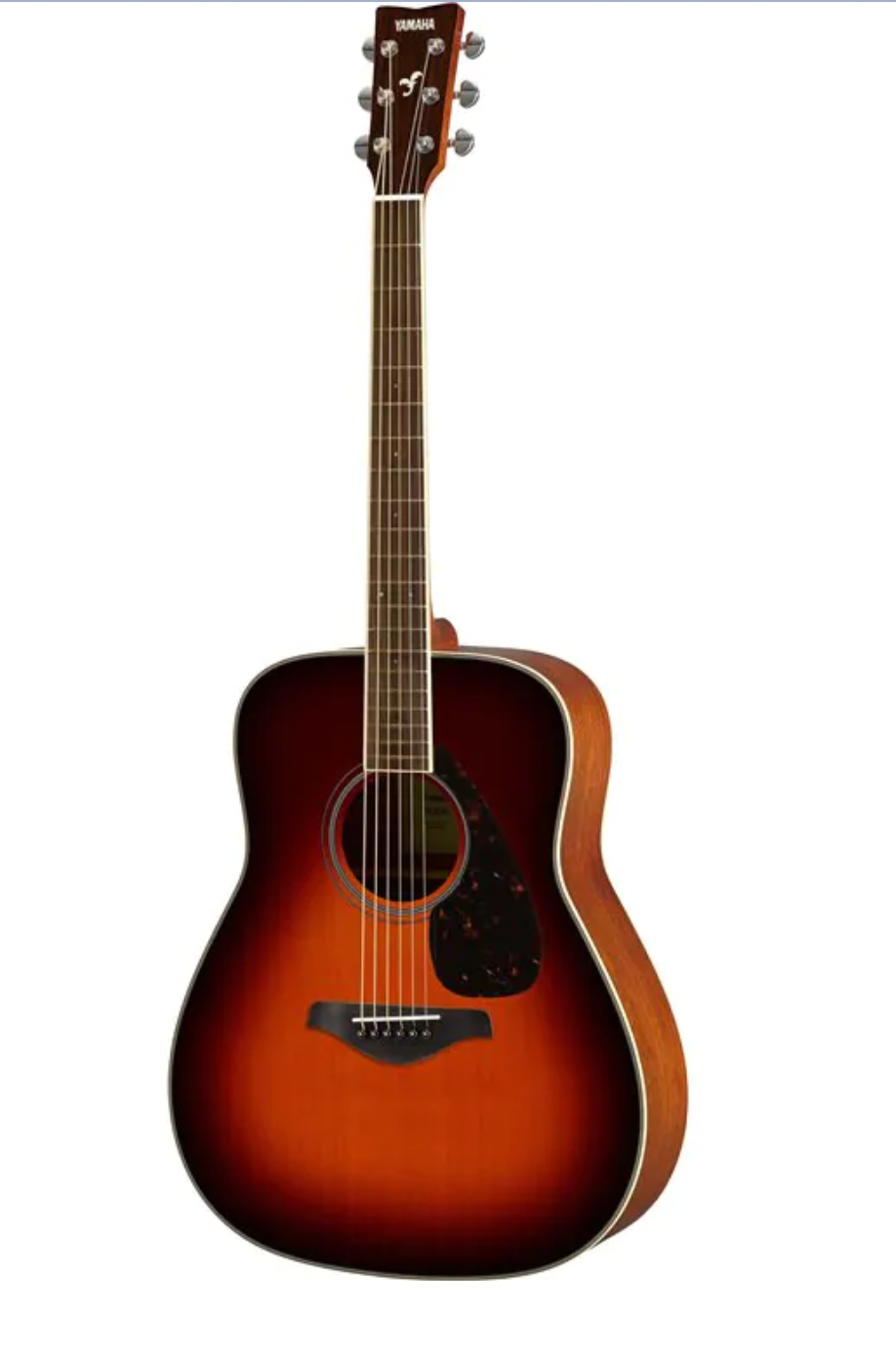 An image of a FG820 BS YAMAHA FOLK GUITAR by Ava Music