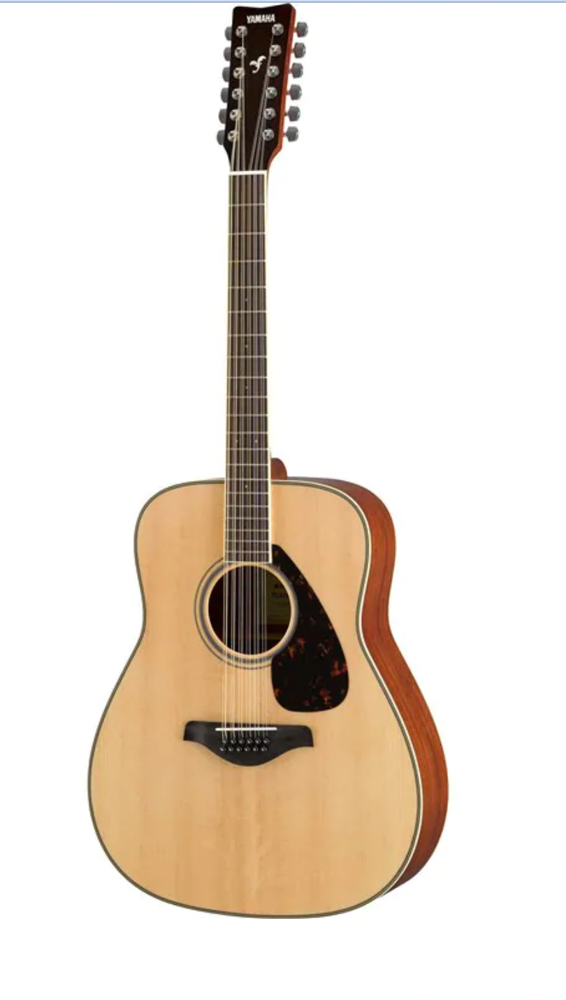 An image of a FG820-12 YAMAHA FOLK GUITAR by Ava Music