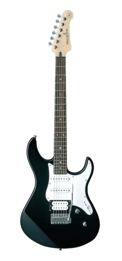 An image of a PAC112V BLACK YAMAHA ELECTRIC GUITAR by Yamaha