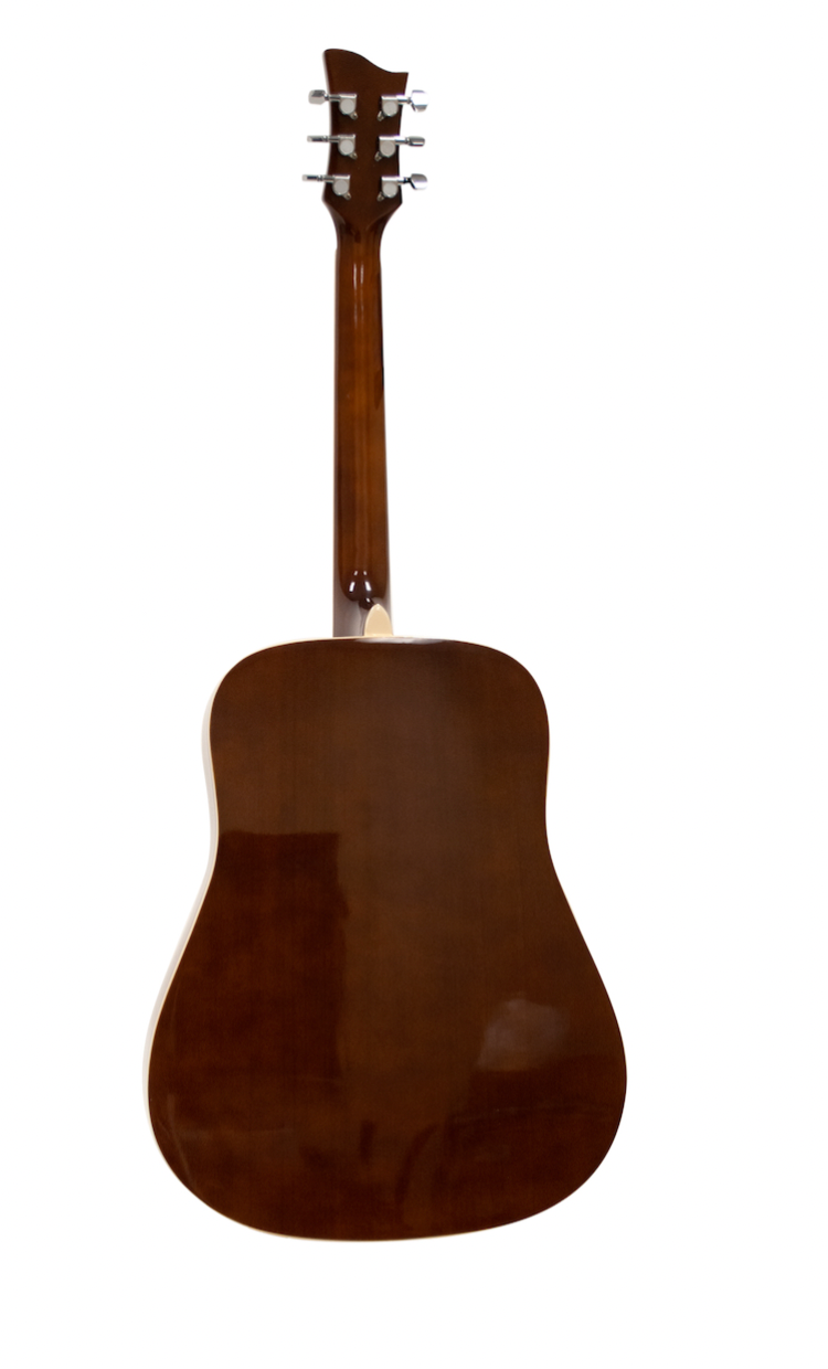 An image of a Jay Turser 6-string RH Full Size Dreadnought Acoustic Guitar-Natural by Jay Turser