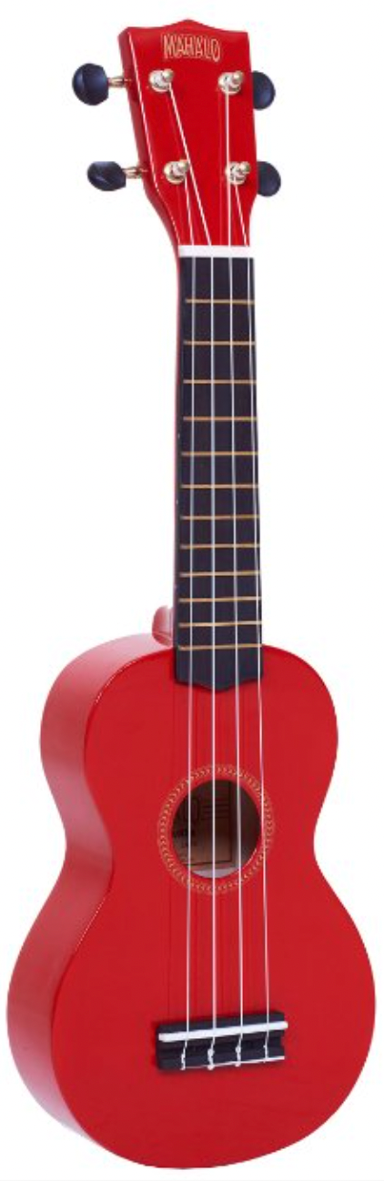 An image of a Red Mahalo Ukulele by Mahalo