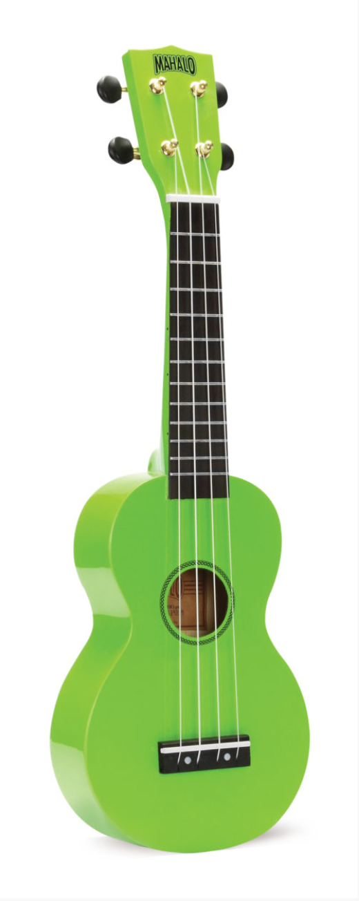 An image of a Green Mahalo Ukulele by Mahalo