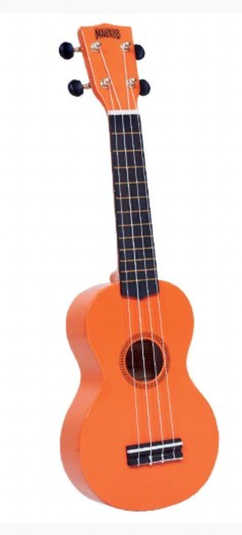 An image of a Orange Mahalo Ukulele by Mahalo