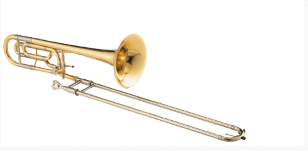 An image of a Sinclair Trombone with Case by Ava Music