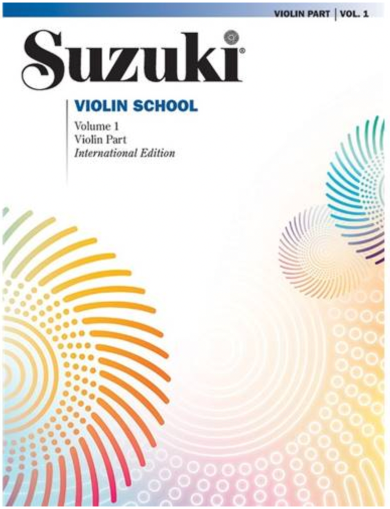 An image of a Suzuki Violin 1 Revised. by Ava Music