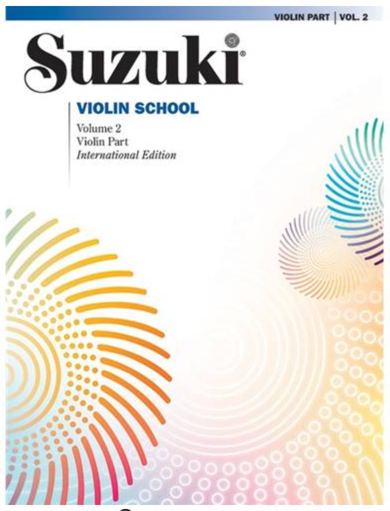 An image of a Suzuki Violin Vol. 2 by Ava Music