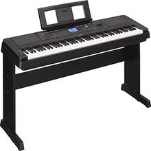 Load image into Gallery viewer, An image of a Black   DGX670  DIGITAL PIANO by Yamaha
