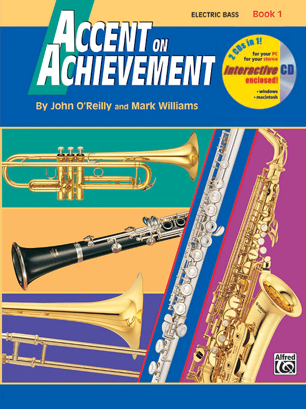 Accent on Achievement, Book 1: Electric Bass (with CD)