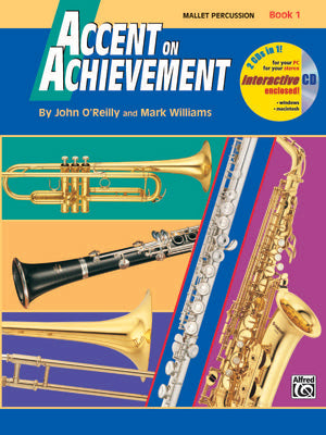 Accent on Achievement, Book 1: Mallet Percussion Book (with CD)