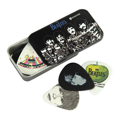 Beatles Signature Guitar Pick Tins, Sgt. Peppers