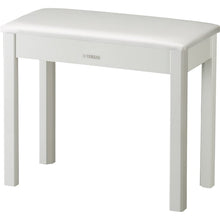 Load image into Gallery viewer, An image of a White   BC108 Yamaha Piano Bench by Yamaha
