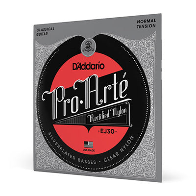 D'Addario EJ30 Classics Rectified Classical Guitar Strings, Normal Tension
