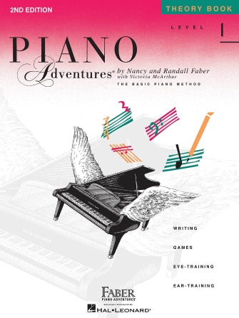 Piano Adventures -  Level 1 – Theory Book