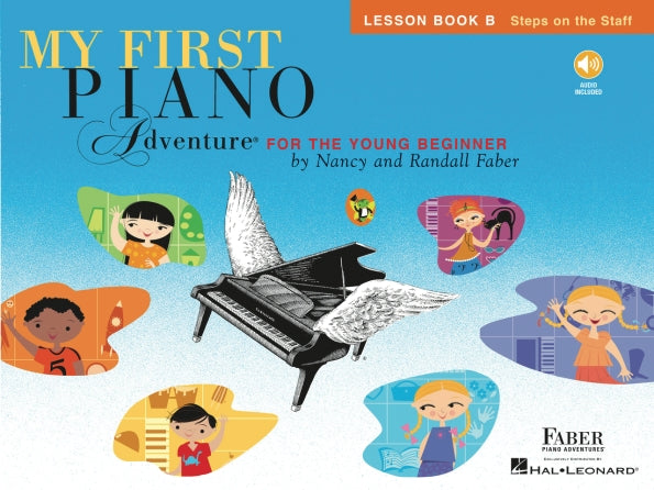 My First Piano Adventure Lesson Book B with Online Audio