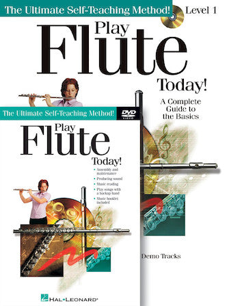 Play Flute Today! Beginner's Pack Book/Online Audio/DVD Pack