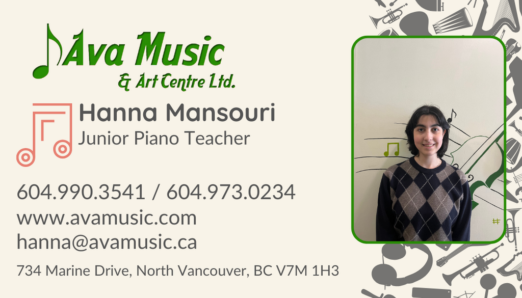 Hanna Mansouri - Junior Piano teacher