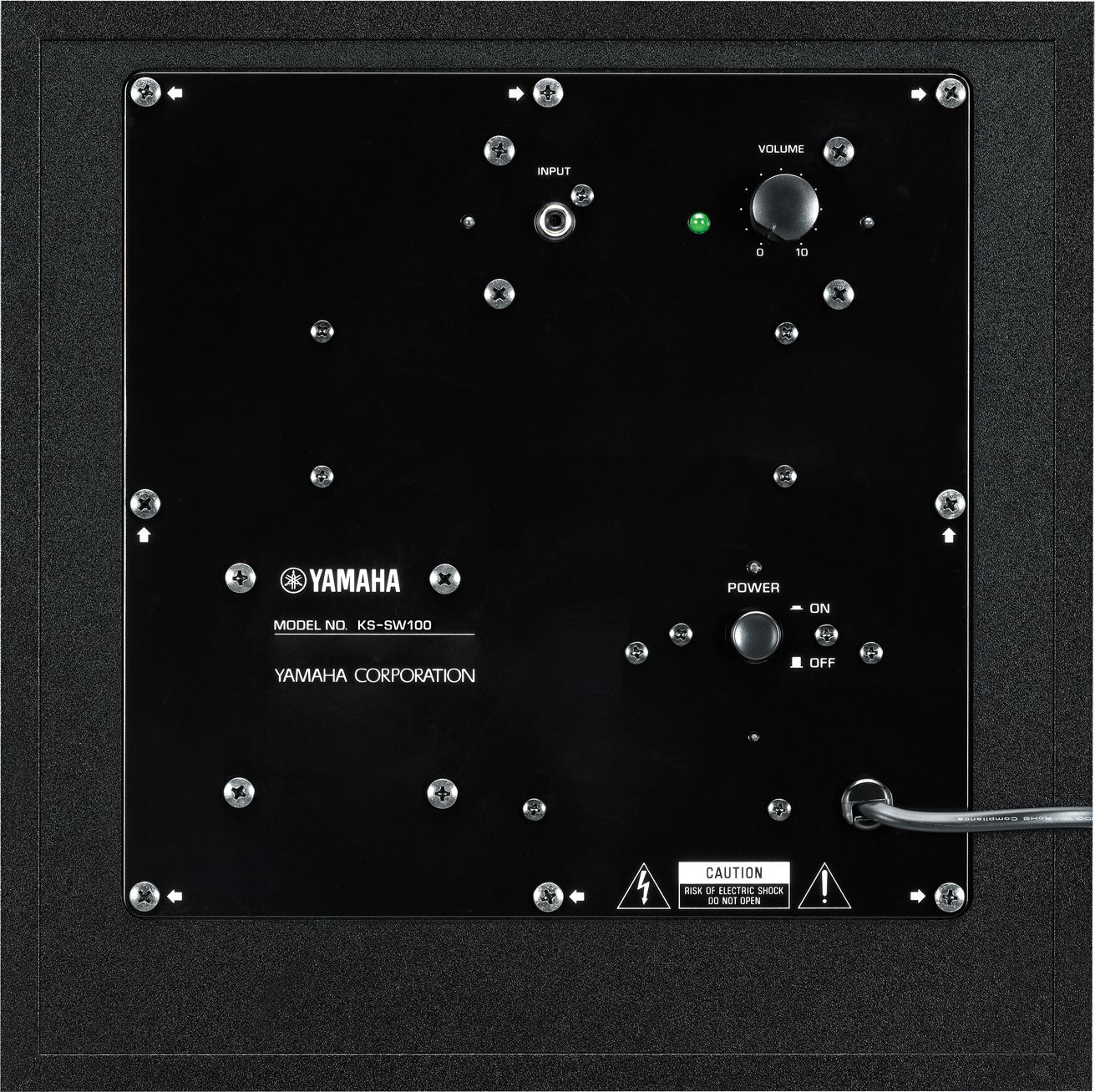 An image of a    KSSW100 - Yamaha Option Speaker by Yamaha