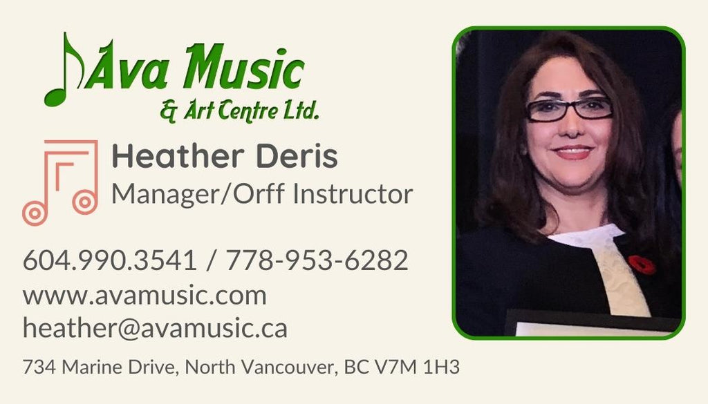 heather deris - manager and orff / piano instructor