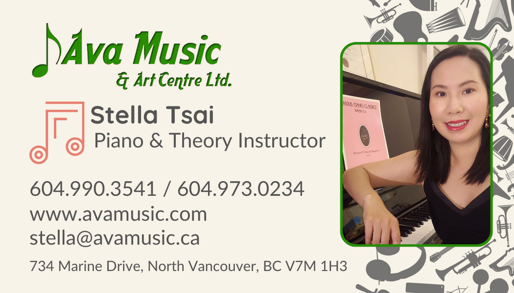 Stella Tsai - Piano / theory teacher