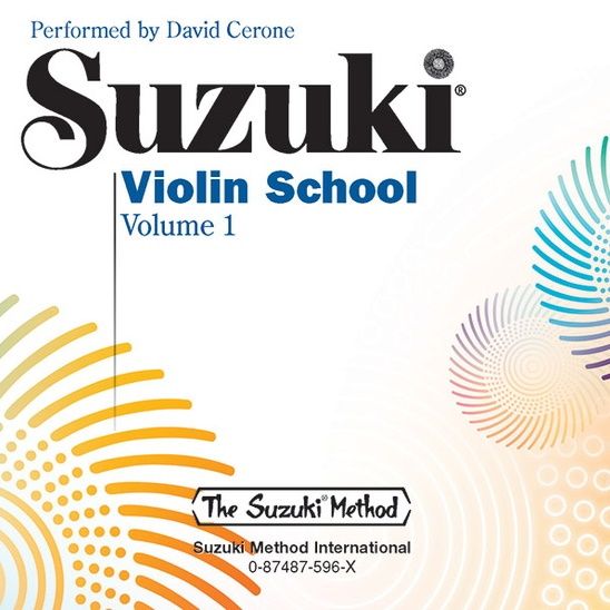 SUZUKI VIOLIN School Volume 1 Cd - Performed By David Cerone
