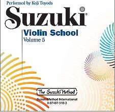 SUZUKI VIOLIN School Volume 5 Cd - Performed By Koji Toyoda