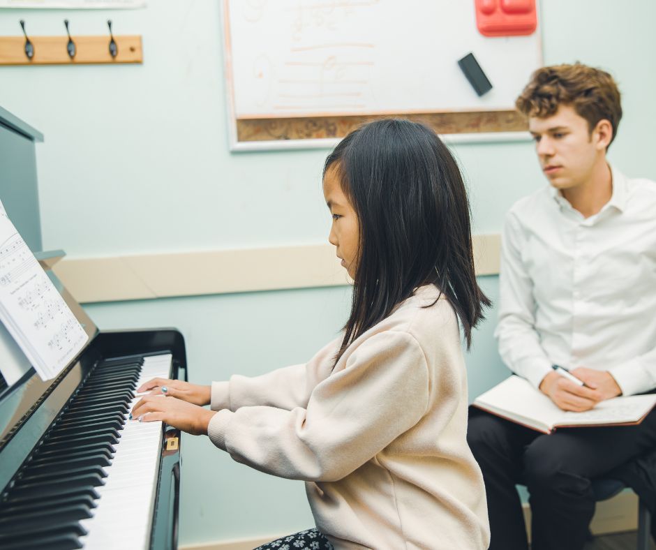 An image of a    Beginner Piano Lessons by AvaMusic
