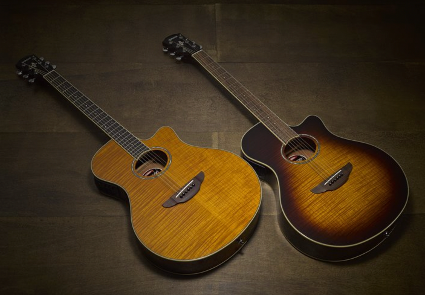 An image of a    APX600FM AM   YAMAHA ELECTRIC ACOUSTIC GUITAR by Yamaha