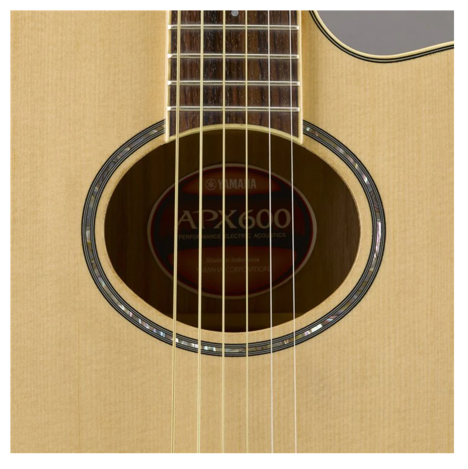 An image of a    APX600 OBB   YAMAHA ELECTRIC ACOUSTIC GUITAR by Yamaha