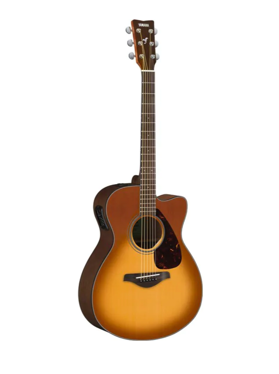 An image of a    FSX820C BS YAMAHA FOLK GUITAR by Ava Music