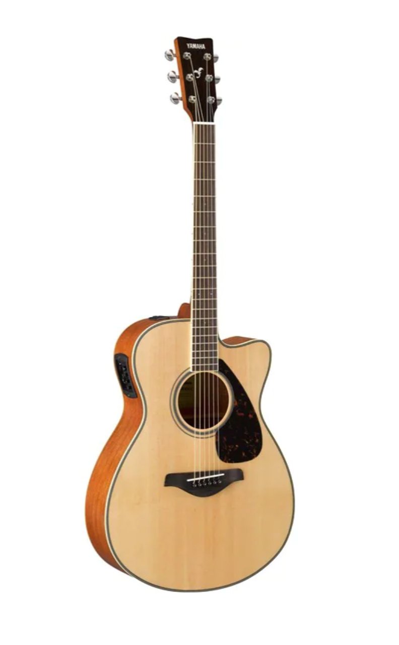 An image of a    FSX820C YAMAHA FOLK GUITAR by Ava Music