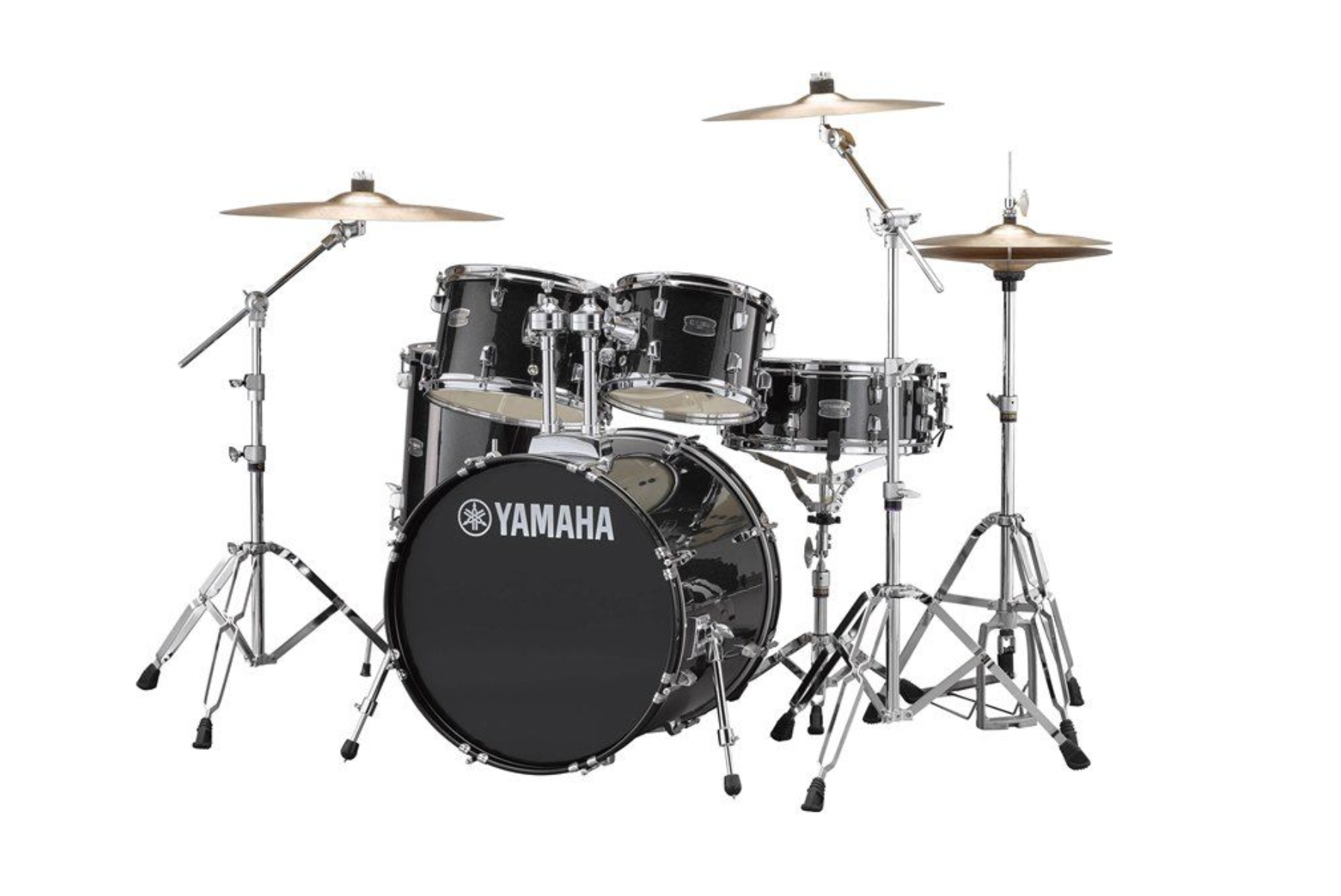 An image of a    RDP0F56W BLG 10,12, 14FT, SD, 20, TH - BLACK GLITTER by Yamaha